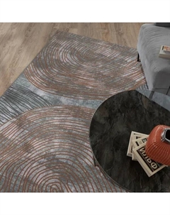 Ковер Лугано 160x200 см полипропилен 9924 цвет серо-коричневый Нева тафт