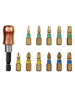 Набор бит с держателем к. Pro XM116DP-1, 11 шт. Dexter