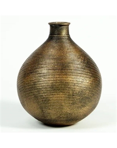 Ваза Анита гипс цвет коричневый 15x12.8 см Evis