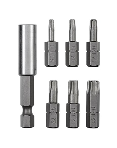 Набор бит с магнитным держателем XM91DT-3, 6 шт. Dexter