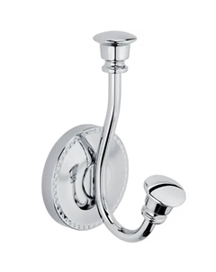 Крючок двойной Fixsen Adele цвет хром