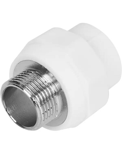 Муфта комбинированная 3/4"x25 мм НР ВП полипропилен VTP.701.0.02505 Valtec