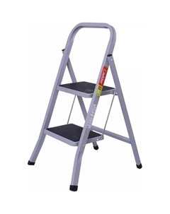 Стремянка стальная STR-ST-2WSRM 2 ступени, максимальная нагрузка 150 кг Ladderbel