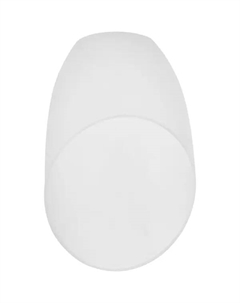 Плафон VL0072, Е14, пластик, ø 10 см, цвет белый Vitaluce