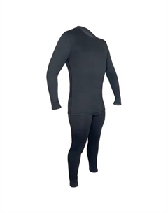 Комплект термобелья М.8160 цвет черный размер 2XL Thermotour