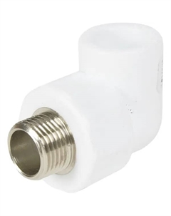 Угольник комбинированный 3/4"x32 мм НР-ВП полипропилен Рвк