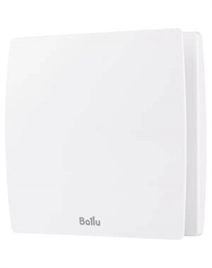 Вентилятор осевой вытяжной BAF-SL100 D100 мм 30 дБ 100 м3/ч цвет белый Ballu