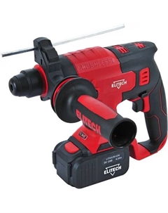 Перфоратор аккумуляторный ПА 18БЛМ, 18 В Li-Ion 4 Ач, 1.7 Дж Elitech