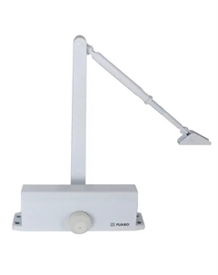 Доводчик дверной Fuaro DC-205 W, 120 кг, цвет белый Без бренда