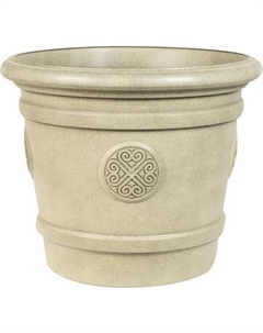 Горшок-кашпо цветочный Medallion ø60 v80 л пластик фисташковый Tek.a.tek