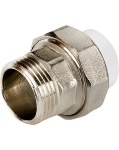 Муфта разъемная 3/4"x20 мм НР полипропилен 10156120 Valfex