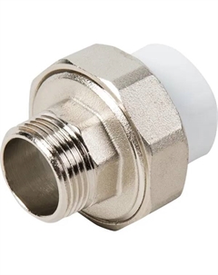 Муфта разъемная 3/4"x25 мм НР полипропилен 10156020 Valfex