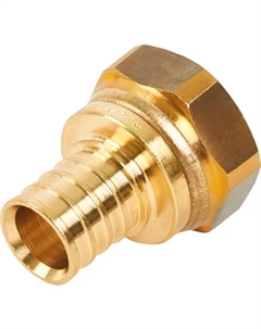 Переходник 3/4"x20 мм ВР латунь Stout