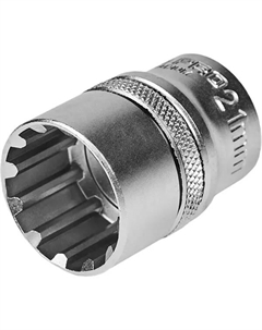 Торцевая головка двенадцатигранная HT205157 1/2 дюйма 21 мм Dexter