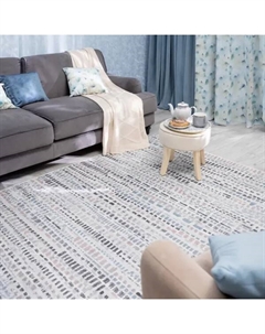 Ковер вискоза Vivaldi Lux 957/6666 160x230 см цвет серый Ragolle