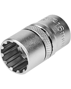 Торцевая головка двенадцатигранная HT205153 1/2 дюйма 16 мм Dexter