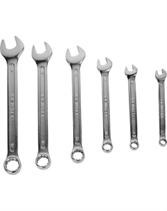 Набор ключей комбинированных COMB.6PCS SET 7-17 мм, 6 предметов Dexter