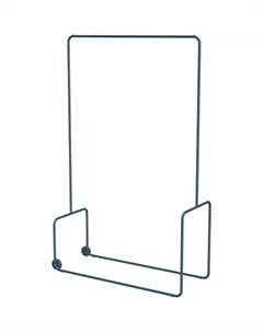 Вешалка напольная 100x160x40 см металл цвет синий Spaceo