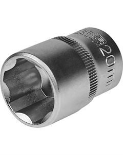 Торцевая головка шестигранная HT205132 1/2 дюйма 20 мм Dexter