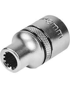 Торцевая головка двенадцатигранная HT205145 1/2 дюйма 8 мм Dexter