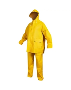 Костюм влагозащитный EN304 размер XL цвет желтый Delta plus
