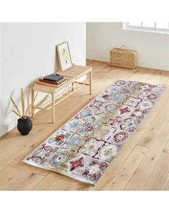 Ковер вискозаСимфония/522X 75x150 см цвет мультиколор Ctim