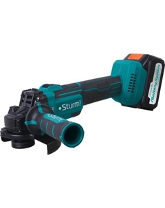 УШМ аккумуляторная бесщеточная CAG1812, 18 В Li-ion 3 Ач, 125 мм Sturm!