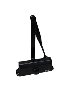 Доводчик дверной TS77 EN 4, 140 кг, металл, цвет черный Dormakaba