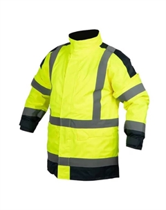 Куртка рабочая сигнальная утепленная Easyview цвет желтый размер XL рост 180-188 см Delta plus