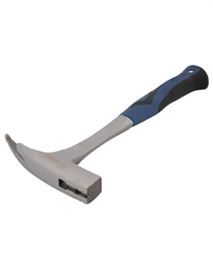 Молоток кровельщика 240-898 обрезиненная ручка 600 г Кобальт