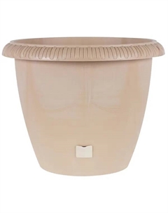 Горшок цветочный Жардин ø45 h37 см v28.8 л пластик золотой Tek.a.tek