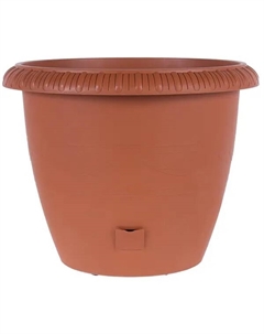 Горшок цветочный Жардин ø40 h33 см v20.5 л пластик терракотовый Tek.a.tek