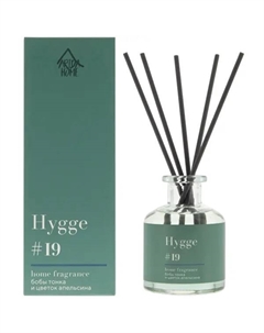 Ароматический диффузор Hygge 19 Бобы Тонка/цветок апельсина 50 мл Arida home