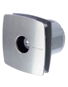 Вентилятор осевой вытяжной X-Mart 12 Inox D120 мм 40 дБ 190 м³/ч обратный клапан цвет серебристый Cata