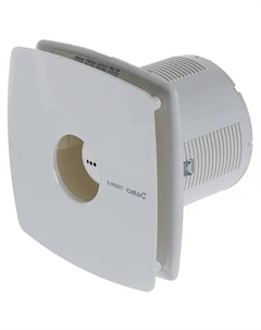 Вентилятор осевой вытяжной X-Mart 12 S D120 мм 40 дБ 190 м³/ч обратный клапан цвет слоновая кость Cata