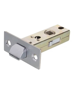 Защёлка межкомнатная 100 70x66x25 мм сталь/ЦАМ цвет матовый хром Palladium