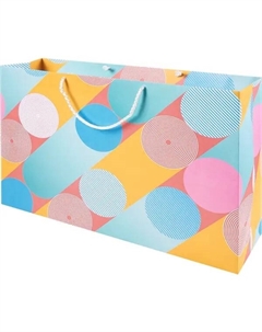 Пакет подарочный Эмоции 55x37 см цвет кремовый Симфония