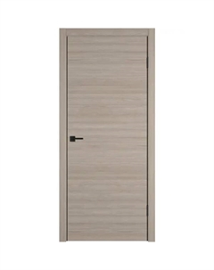 Дверь межкомнатная глухая Канзас 70x200 см ПВХ цвет дуб европейский красный с замком и петлями Vfd