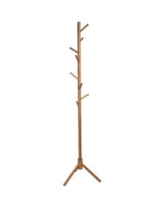 Вешалка напольная Даргава 42x175x42 см дерево цвет береза Vidage