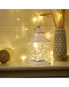 Ночник светодиодный Фонарь с гирляндой роса теплый белый свет Neon-night