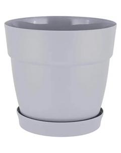 Горшок цветочный Villa De Fiori ø46.5 h43 см v48 л пластик утренний туман Ingreen