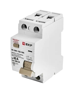 УЗО Proxima 2P 40 А 300 мА 4.5 кА Ekf