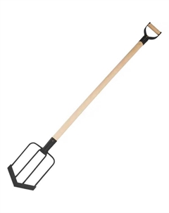 Лопата-вилы 139 см сталь с черенком Без бренда