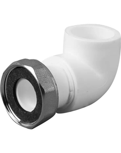 Угол комбинированный 90° 1 1 1/4"x32 мм ВР полипропилен 02110 Рвк