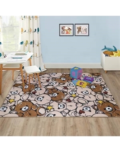 Ковер Бэби Мишки 100x150 см полиамид Нева тафт