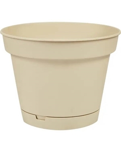 Горшок цветочный Mint ø185 h14.2 см v2.3 л пластик светло-бежевый Homwer