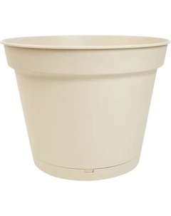 Горшок цветочный Mint ø380 h28.6 см v20 л пластик светло-бежевый Homwer