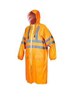 Плащ влагозащитный цвет оранжевый размер 52-54 Бисер