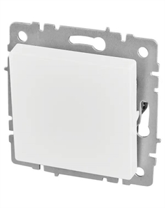 Выключатель встраиваемый Brite 1 клавиша цвет белый Iek