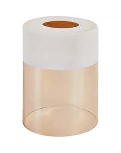 Плафон «Amber» 1 лампа под цоколь E27 цвет белый Inspire